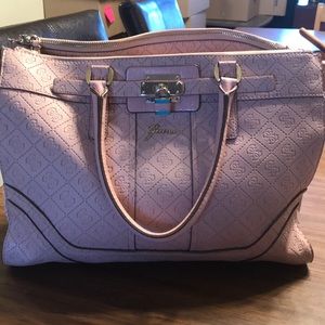 Pink Guess Tote
